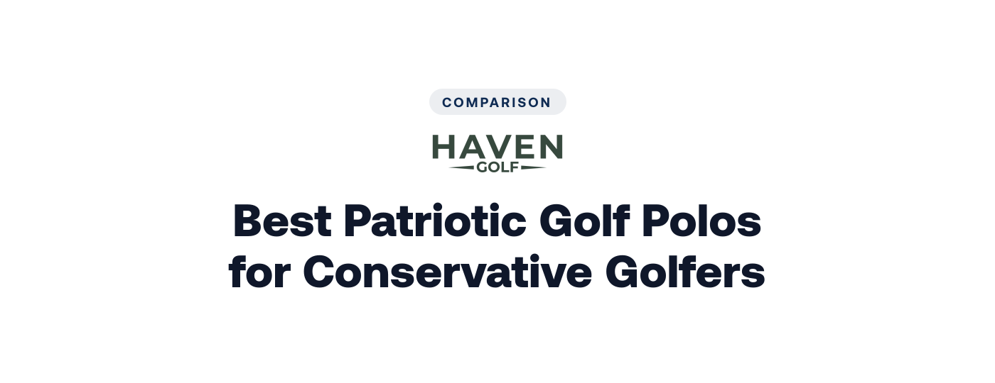 Best Patriotic Golf Polos for Conservative Golfers