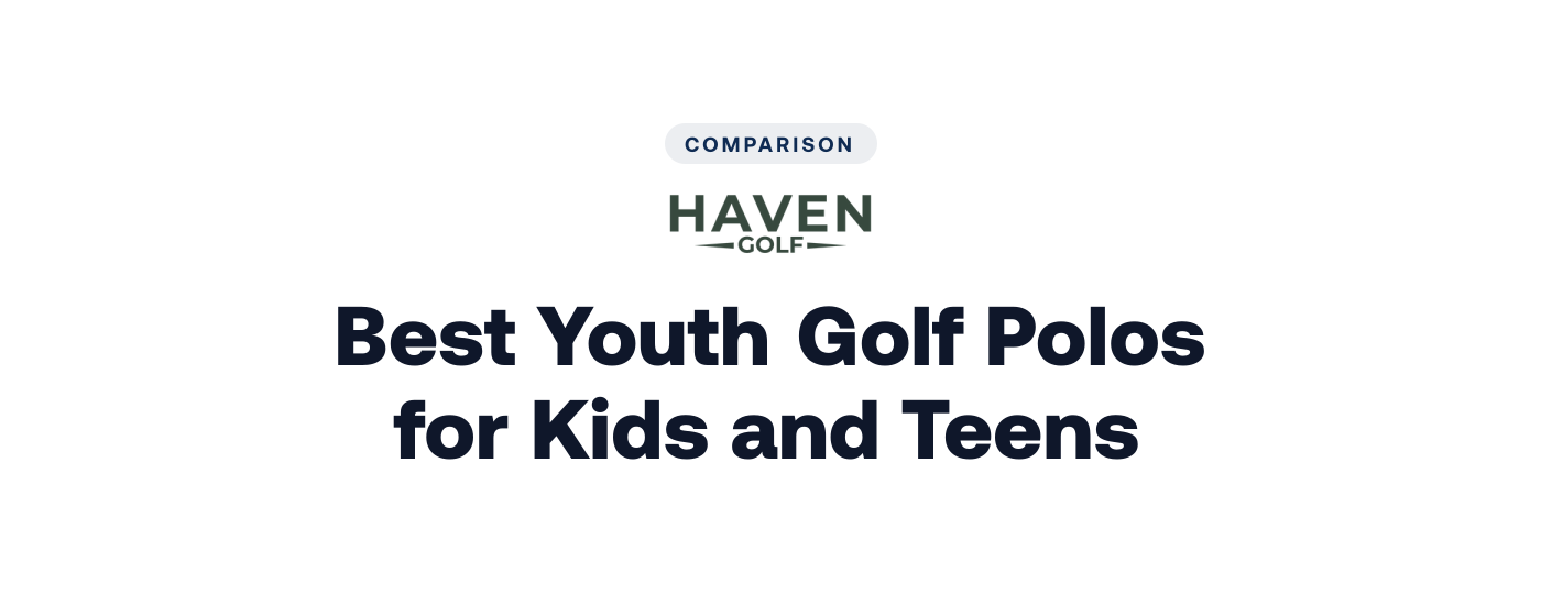 Best Youth Golf Polos for Kids and Teens