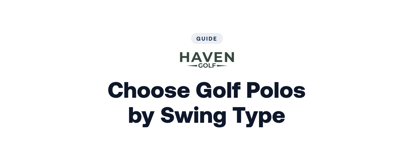 How to Choose Golf Polos by Swing Type