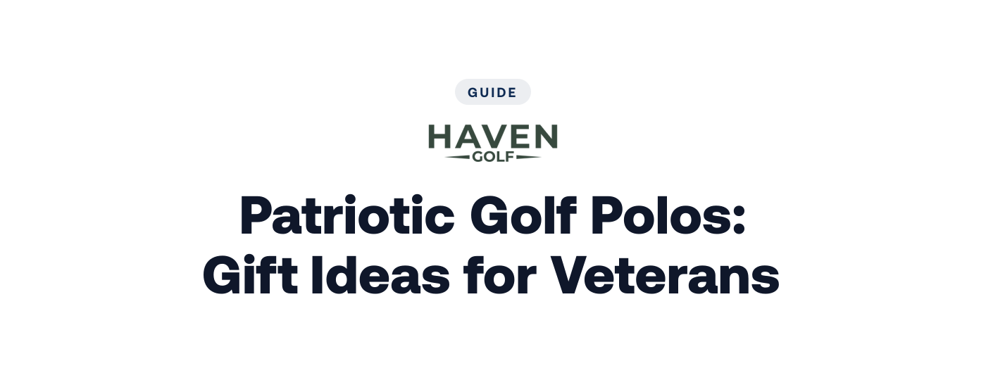 Patriotic Golf Polos: Gift Ideas for Veterans