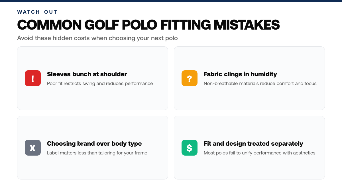 5 Best Golf Polos for Men That Actually Fit Right, warning-callouts