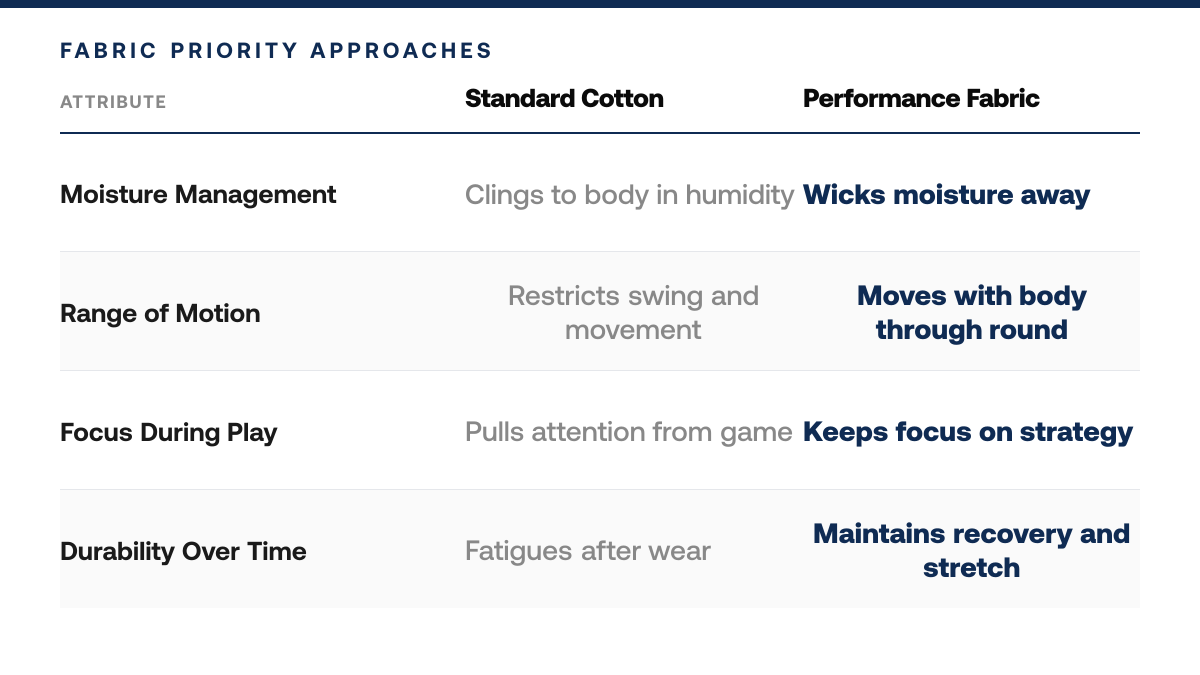 5 Best Golf Polos for Women: Comfort, Stretch, and Style, comparison-grid