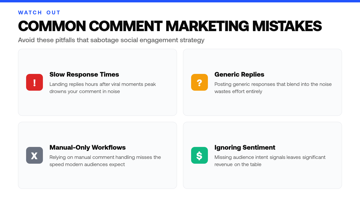 5 Comment Marketing Mistakes to Avoid and What to Do Instead, warning-callouts