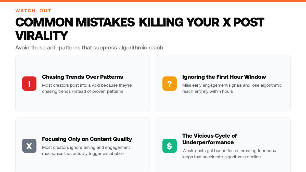 5 Reasons Your Twitter Posts Aren't Going Viral, warning-callouts