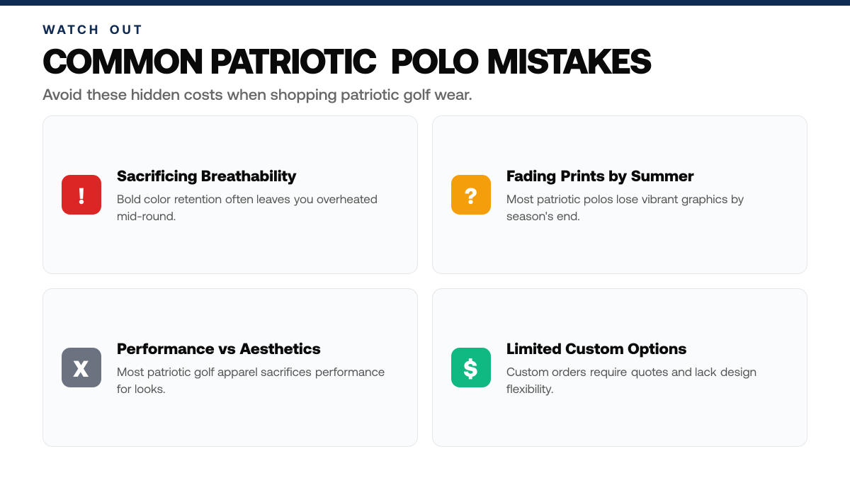 6 Patriotic Golf Polos for Summer 2026, warning-callouts