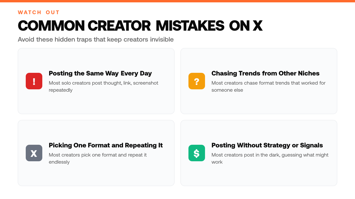 7 Twitter Post Formats That Beat Your Niche Algorithm, warning-callouts