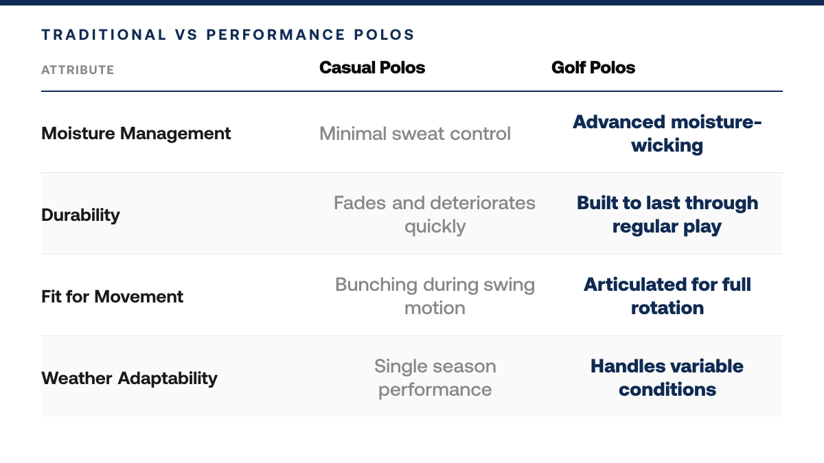 5 Best Wholesale Golf Polos for Pro Shops in 2026 — comparison-grid