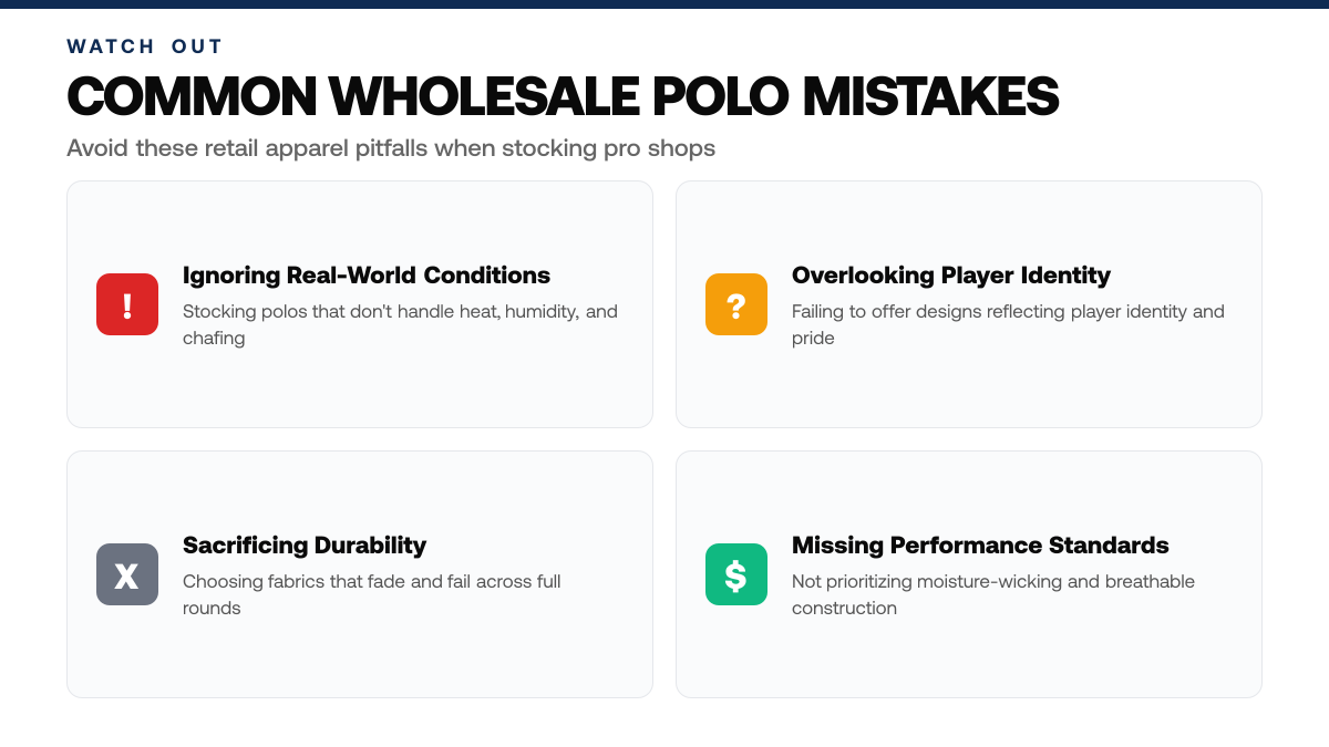 5 Best Wholesale Golf Polos for Pro Shops in 2026 — warning-callouts