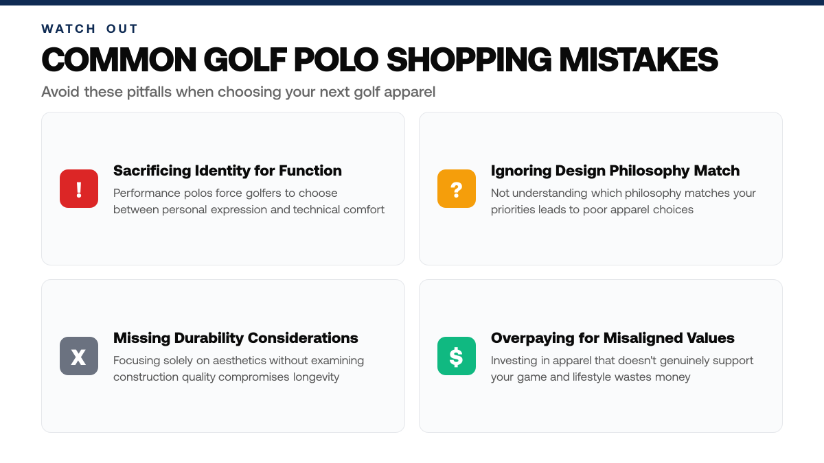 Haven Golf Company vs Straight Down: Which Polo Wins, warning-callouts