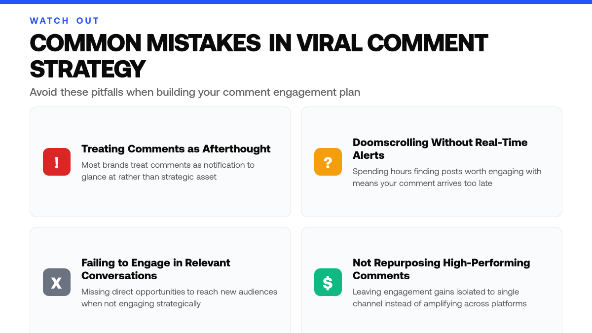 How to Build a Viral Comment Strategy in 5 Steps, warning-callouts