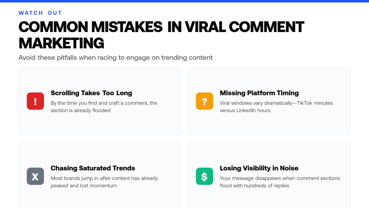How to Find Viral Contents Early to Comment First, warning-callouts