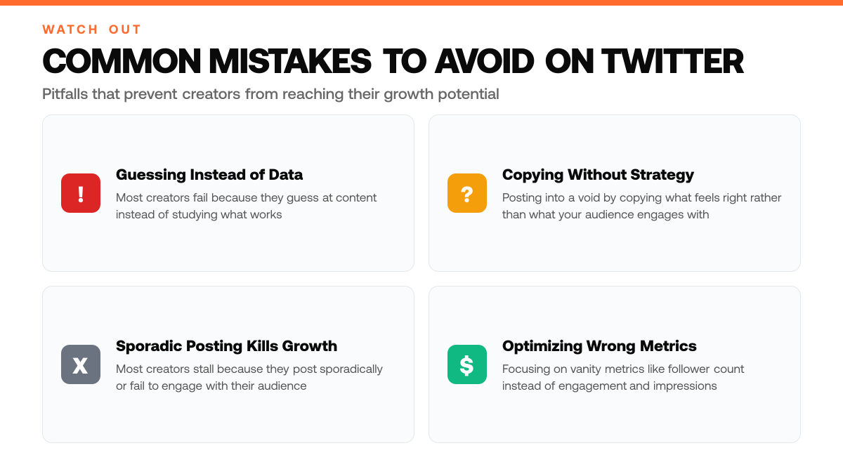 How to Get Your First 1K Twitter Followers (Step-by-Step), warning-callouts