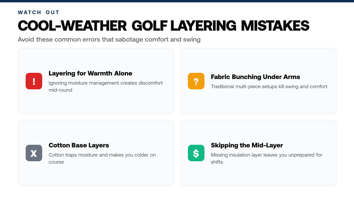 How to Layer Golf Apparel for Cool-Weather Rounds — warning-callouts