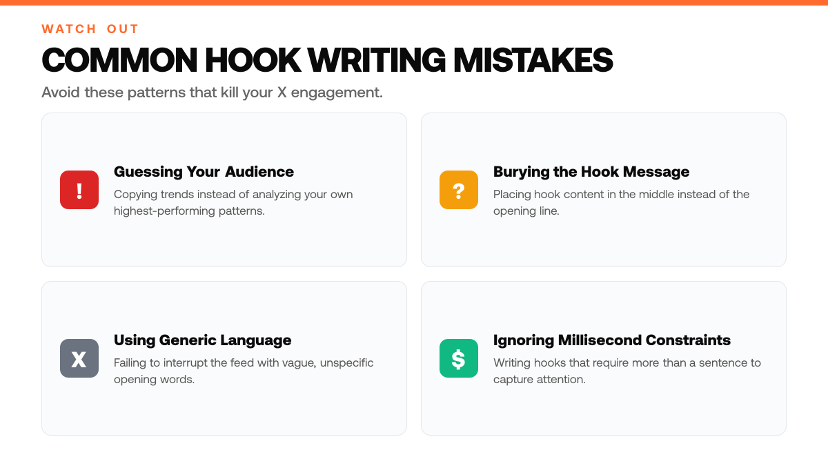 How to Write Hooks That Stop the Scroll on Twitter, warning-callouts