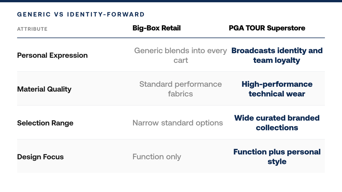 Is PGA TOUR Superstore Worth It in 2026? An Honest Review, comparison-grid