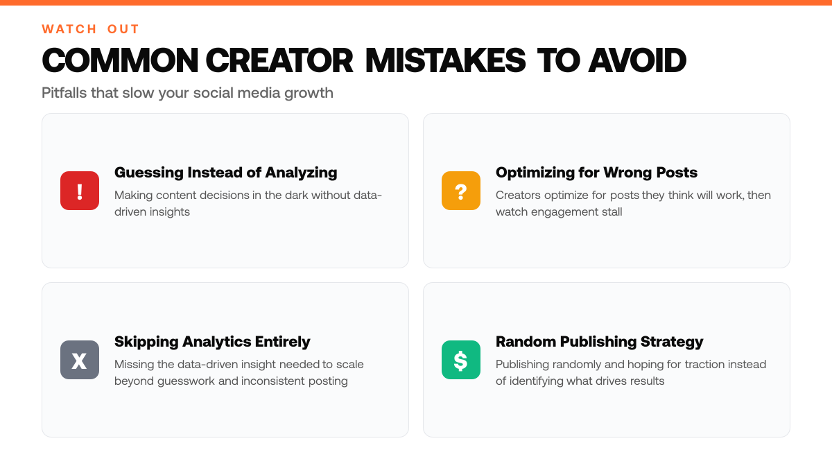 Why Cliff Matters for Growing Your Social Media Presence, warning-callouts