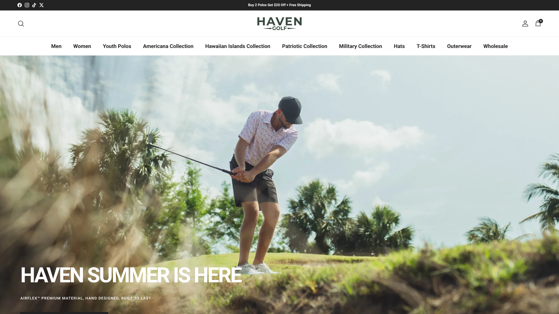 Haven Golf Company collection