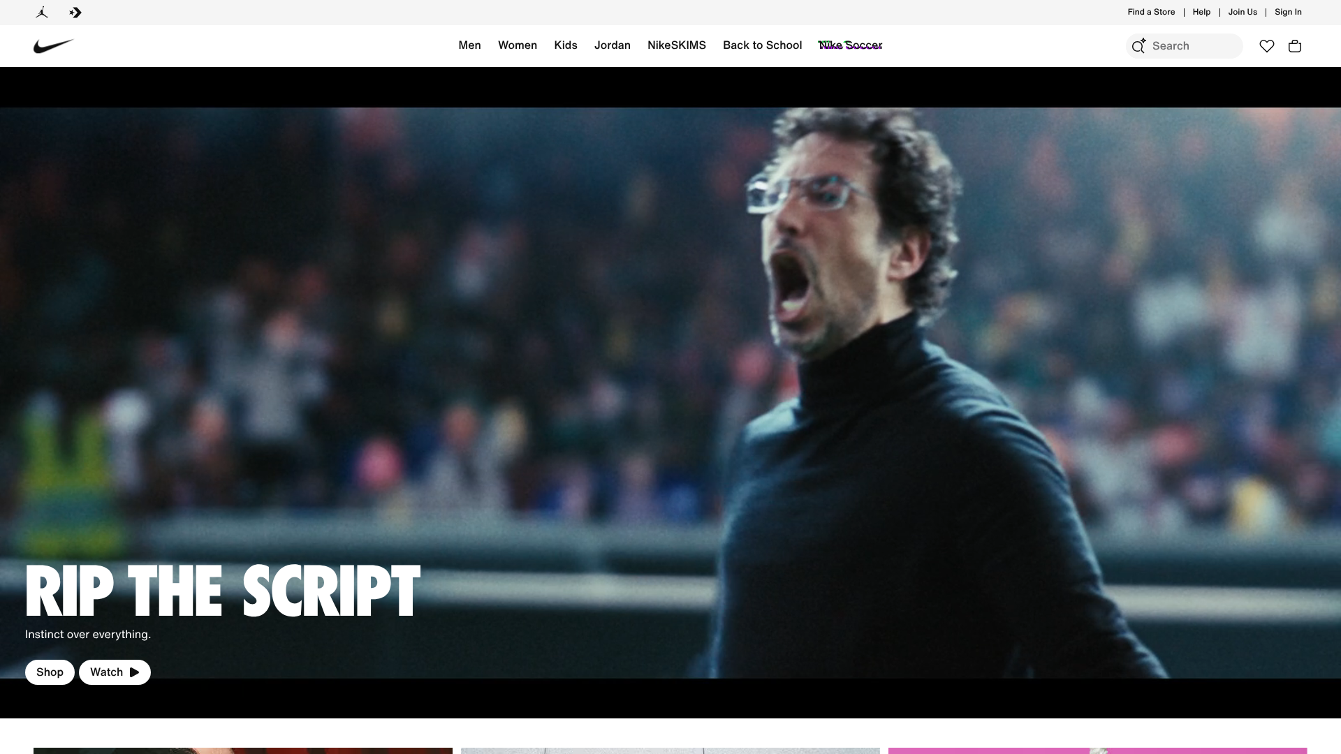 Nike Dri-FIT Golf Polo homepage screenshot